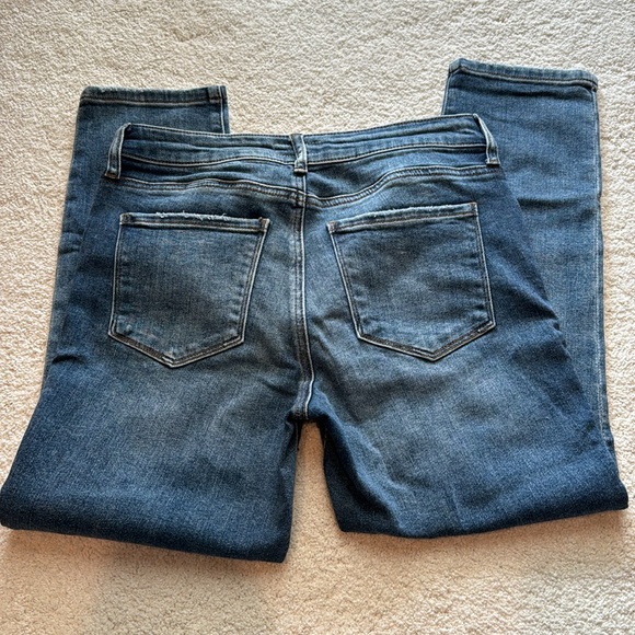 KUT from the Kloth Reese Fab Ab High Waist Ankle Slim Straight Leg Jeans - Picture 5 of 6